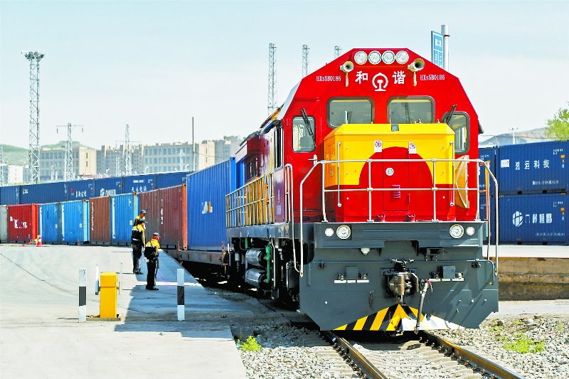 Rail freight from China to Haifa