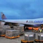 The cargo size of passenger freighter