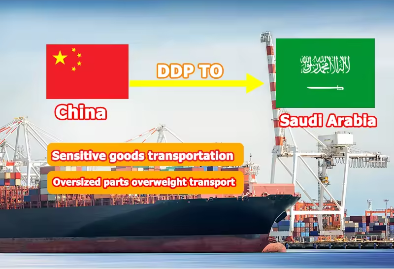 DDP from China To Saudi Arabia