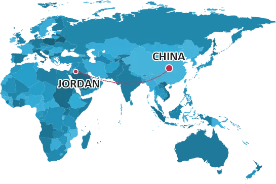 Shipping From China To Jordan