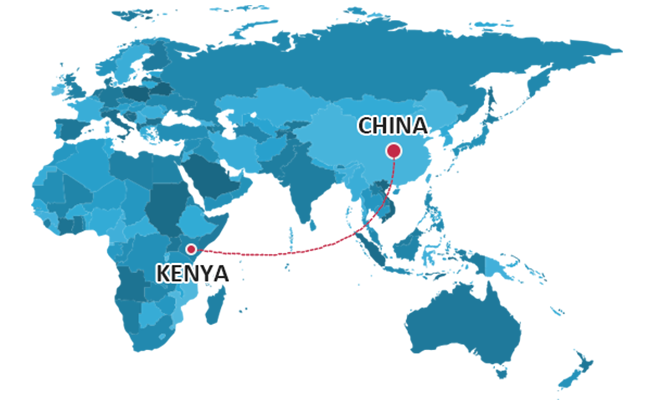 Shipping From China To Kenya