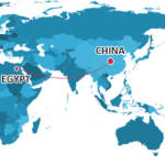 Shipping from China to Egypt