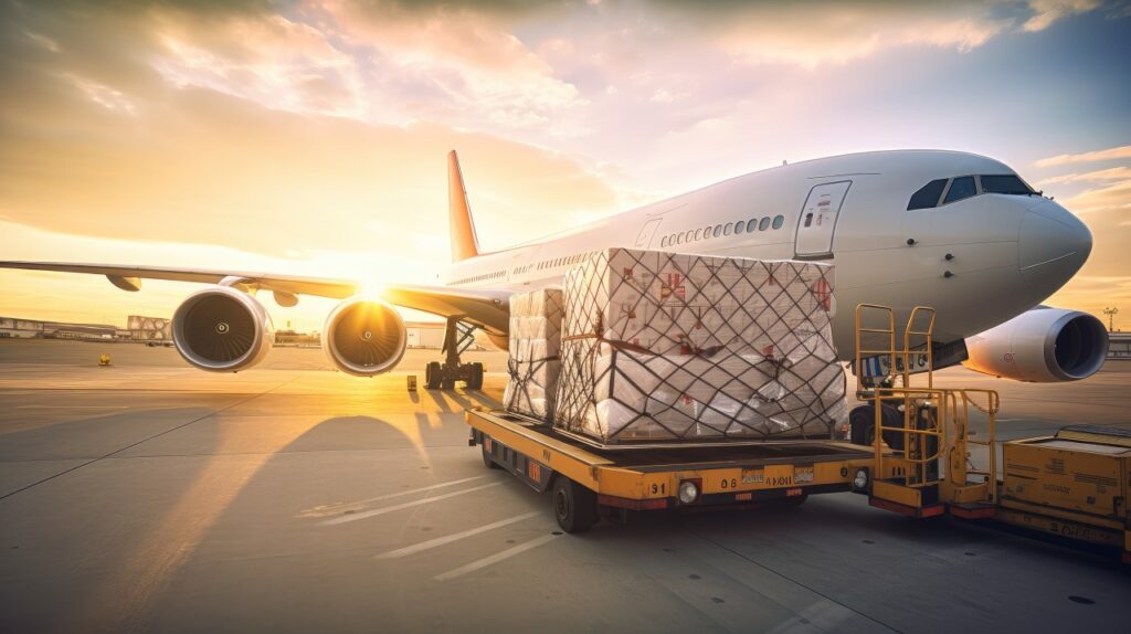 Air freight from China to Rouen