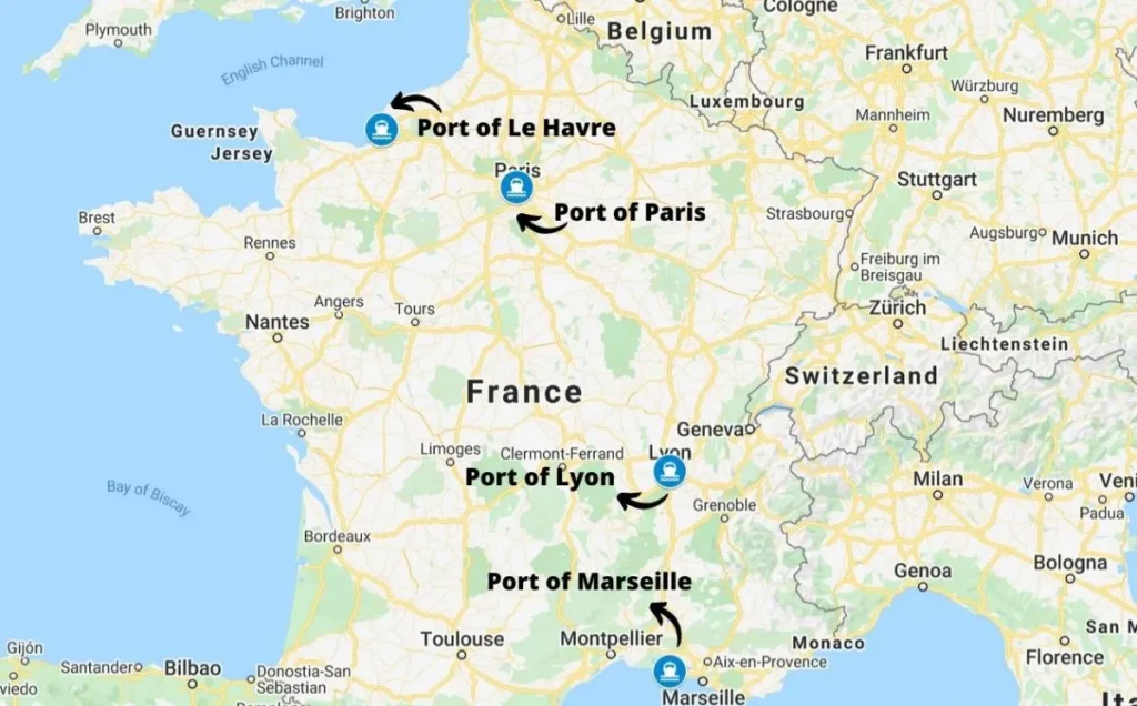 Major Ports france