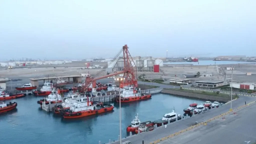 King Fahd Industrial Port in Yanbu