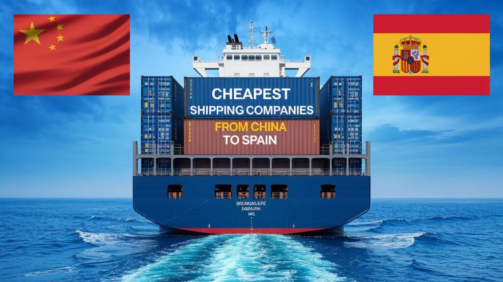 Cheapest Shipping Companies from China to Spain