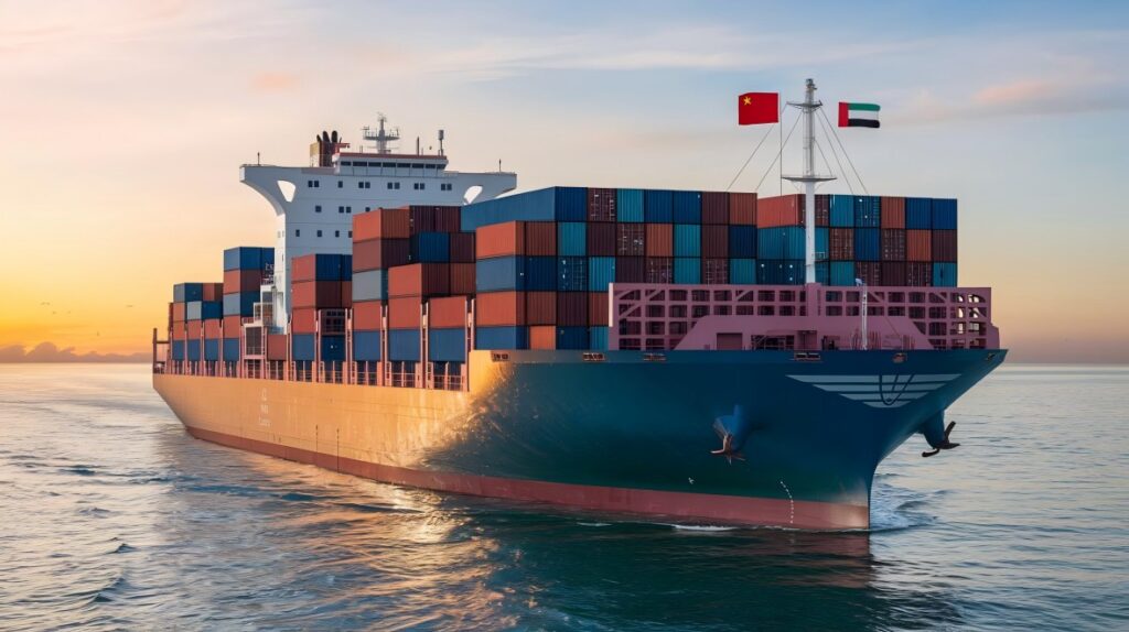 Container Shipping Costs from China to Dubai