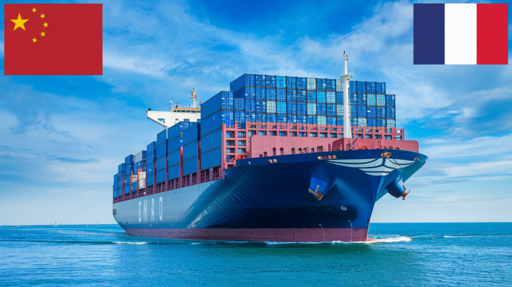 Container Shipping Costs from China to France