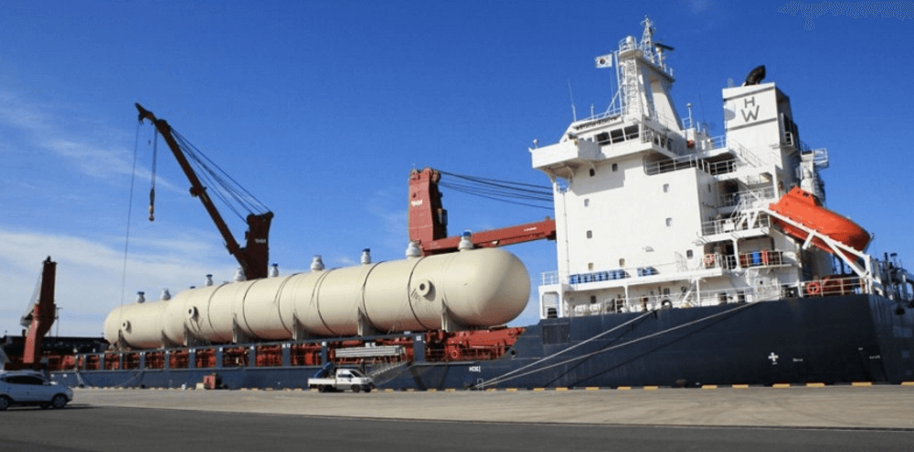 Breakbulk freight shipping