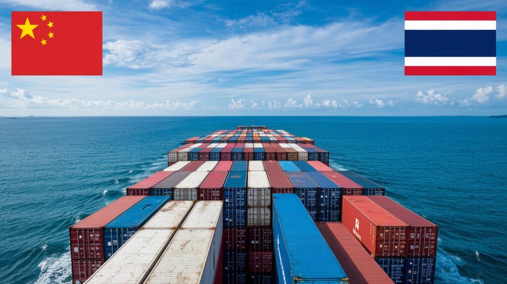 Sea Freight From China to Thailand