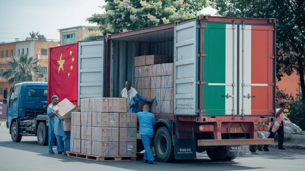 door-to-door shipping process from China to Niger