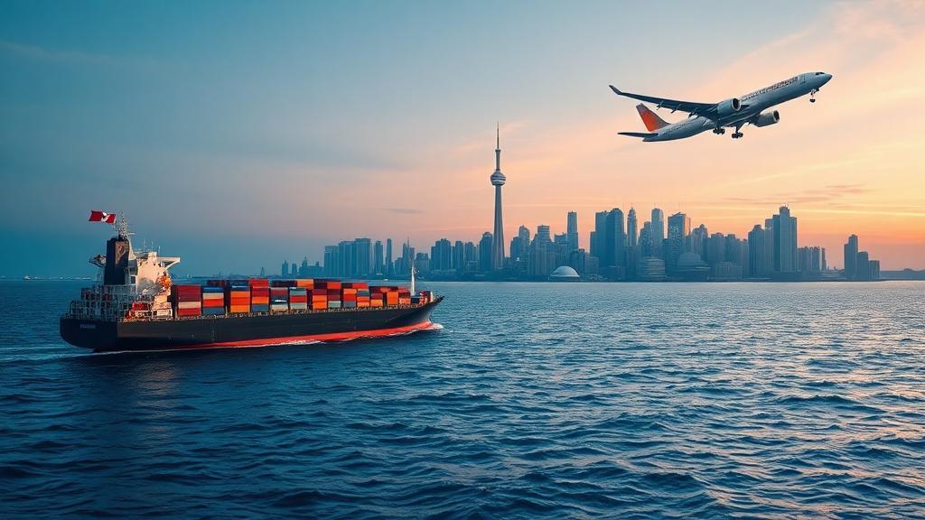 Shipping from Guangzhou to Toronto Canada