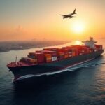 how long is freight from china to France